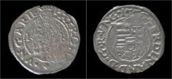 World Coins - Hungary Ferdinand I AR denar 1556 K-B.