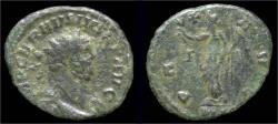Ancient Coins - Carausius antoninianus Pax standing left