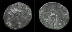 Ancient Coins - Gallienus billon antoninianus Pax standing left.