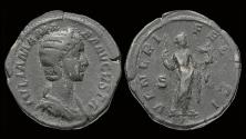 Ancient Coins - Julia Mamaea sestertius Venus standing right