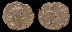 Ancient Coins - Victorinus billon antoninianus Virtus standing right