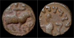Ancient Coins - Indo-Scythian Kingdom Azes billon drachm.