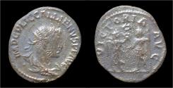 Ancient Coins - Gallienus AR antoninianus Emperor standing left