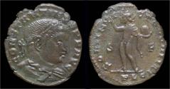 Ancient Coins - Constantine I AE follis Sol standing left