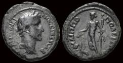 Ancient Coins - Thrace Philippopolis Antoninus Pius AE assarion Dionydod standing left