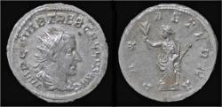 Ancient Coins - Trebonianus Gallus AR antoninianus Pax standing left