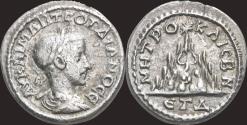 Ancient Coins - Cappadocia Caesarea Gordian III AR drachm