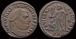 Ancient Coins - Licinius I AE follis Jupiter standing to left