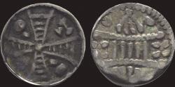 World Coins - Southern Netherlands Emission of city Brussel Heintrich II / III denarius
