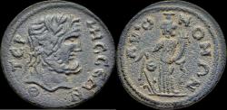 Ancient Coins - Pisidia Termessos Major Pseudo-Autonomous AE31 Tyche standing left