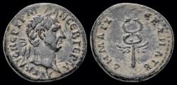 Ancient Coins - Seleucis and Pieria Antioch Trajan AE semis winged caduceus