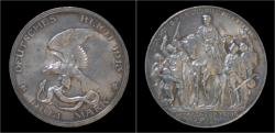 World Coins - Germany Preussen Wilhelm II 3 mark 1913- Befreiungskampf.