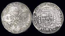 World Coins - Southern Netherlands Brabant Filips II Bourgondische rijksdaalder 1567
