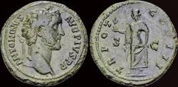 Ancient Coins - Antoninus Pius AE As Spes advancing left
