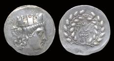 Ancient Coins - Ionia Smyrna AR tetradrachm magistrate Menekrates