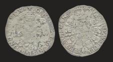 World Coins - Southern Netherlands Brabant Karel II 1/2 patagon 1670