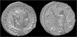 Ancient Coins - Volusian AR antoninianus Pax standing left