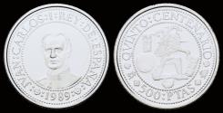 World Coins - Spain 500 pesetas 1989 Proof