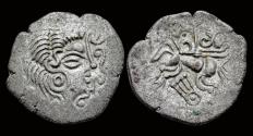 Ancient Coins - Celtic Western Europe Northwest Gaul The Coriosolites billon stater