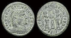 Ancient Coins - Constantine I AE follis two Victories standing facing one another