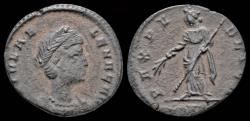Ancient Coins - Helena, Augusta AE nummus Pax standing left