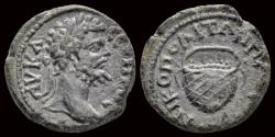 Ancient Coins - Moesia Inferior Nikopolis ad Istrum Septimius Severus AE assarion basket