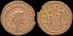Ancient Coins - Saloninus, as Caesar,  billoon antoninianus Saloninus facing Spes