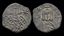 Ancient Coins - Leo V, the Armenian, with Constantine AE follis