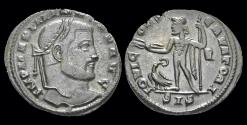 Ancient Coins - Maximinus II AE follis Jupiter standing facing