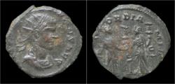 Ancient Coins - Aurelian billon antoninianus two Concordiae standing facing.