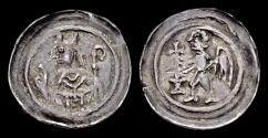 World Coins - France Strasbourg Anonymous, Time of Herman, Bisschop of Strasbourg AR pfennig