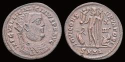 Ancient Coins - Licinius I AE follis Jupiter standing to left