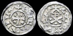 World Coins - France Normandy Richard I AR denier