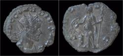 Ancient Coins - Claudius II Gothicus billon antoninianus Salus standing left