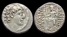 Ancient Coins - Seleucid Kingom Philip I Philadelphos AR tetradrachm