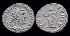 Ancient Coins - Valerian I AR antoninianus Venus standing left