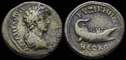 Ancient Coins - Mysia Kyzikos Commodus AE28 galley to right