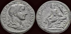 Ancient Coins - Thrace Hadrianopolis Gordian III AE tetrassarion Tyche seated
