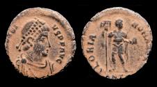 Ancient Coins - Arcadius AE maiorina Arcadius standing right