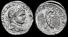 Ancient Coins - Syria Seleucis and Pieria Antioch  Caracalla AR tetradrachm