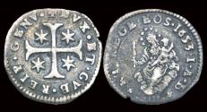 World Coins - Italy Republic Genua Dogi Biennali 1/16 scudo 1653