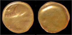 Ancient Coins - Celtic Gaul Morini AV quarter stater