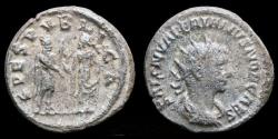Ancient Coins - Saloninus, as Caesar, silvered antoninianus Saloninus standing right