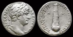 Ancient Coins - Cappadocia Caesarea Hadrian AR didrachm