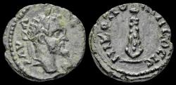 Ancient Coins - Moesia Inferior  Nicopolis ad Istrum  Septimius Severus AE assarion  club of Hercules