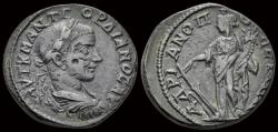 Ancient Coins - Thrace Hadrianopolis Gordian III AE27 Tyche standing left