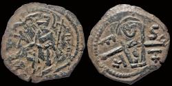 World Coins - Crusader Antioch Tancred, Regent AE follis