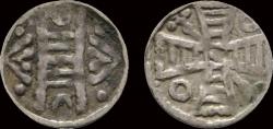 World Coins - Southern Netherlands Emission of city Brussel Heintrich II / III denarius