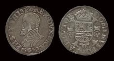 World Coins - Southern Netherlands Brabant Filips II 1/2 filipsdaalder 1572