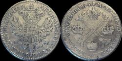 World Coins - Austrian Netherlands Brabant Maria-Theresia 1/2 kroon (couronne) 1775